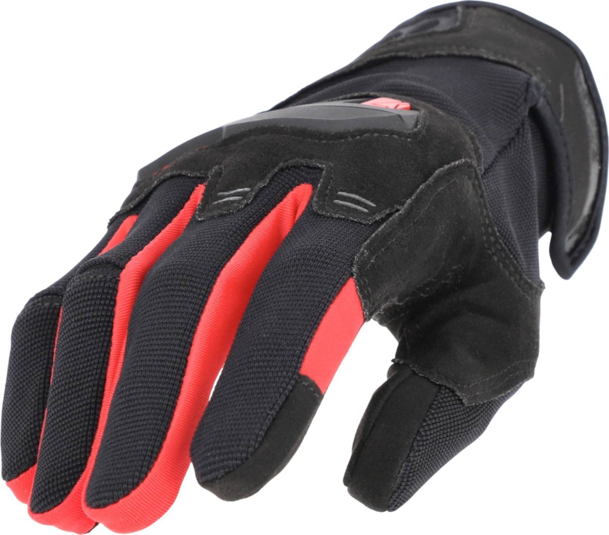 Acerbis X-Street Motorcycle Gloves, Black-Red, Size S For Men