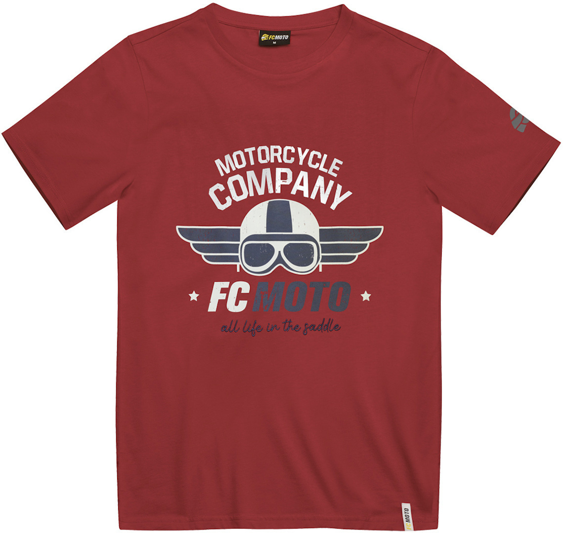 FC-Moto Wings T-Shirt, rot, Größe S, rot, Größe S