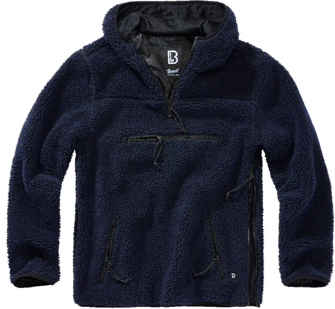 Image of Brandit Teddyfleece Worker Pullover, blu, dimensione 6XL