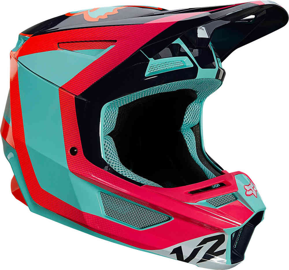 FOX V2 Voke 摩托車交叉頭盔。