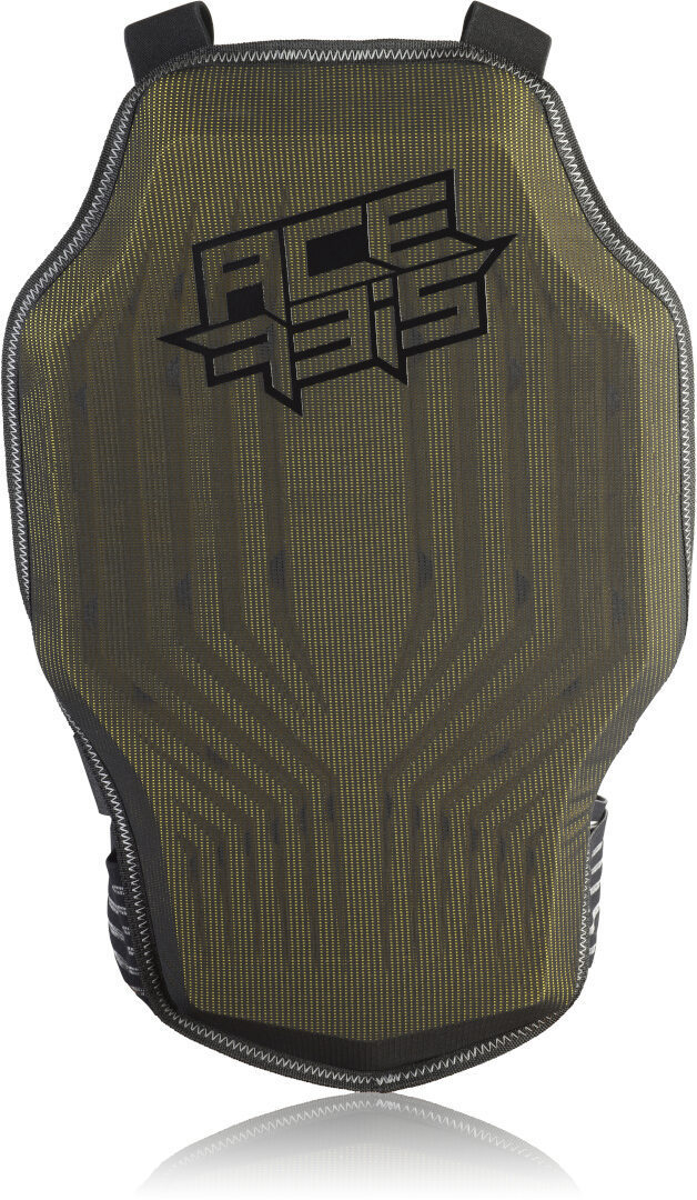 Image of Acerbis Blazar Protettore posteriore, nero-giallo, dimensione 2XL