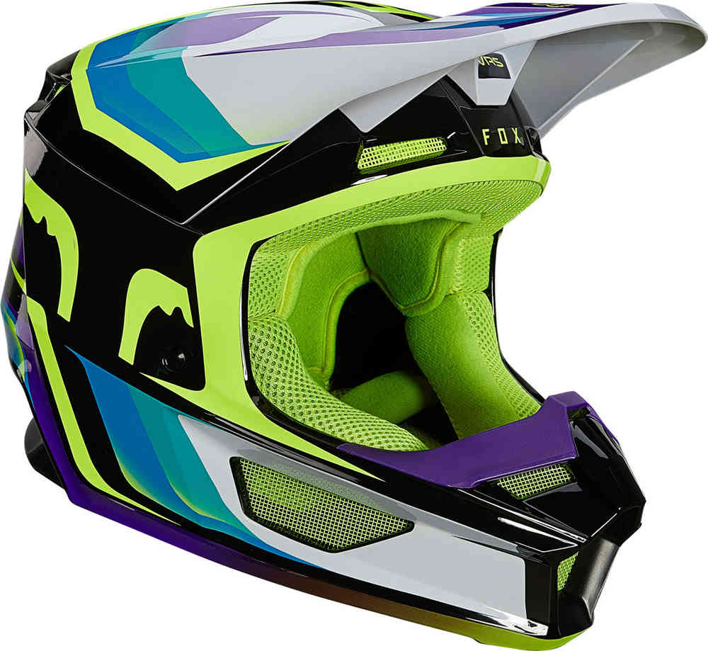 Motorbike helmet fox clearance