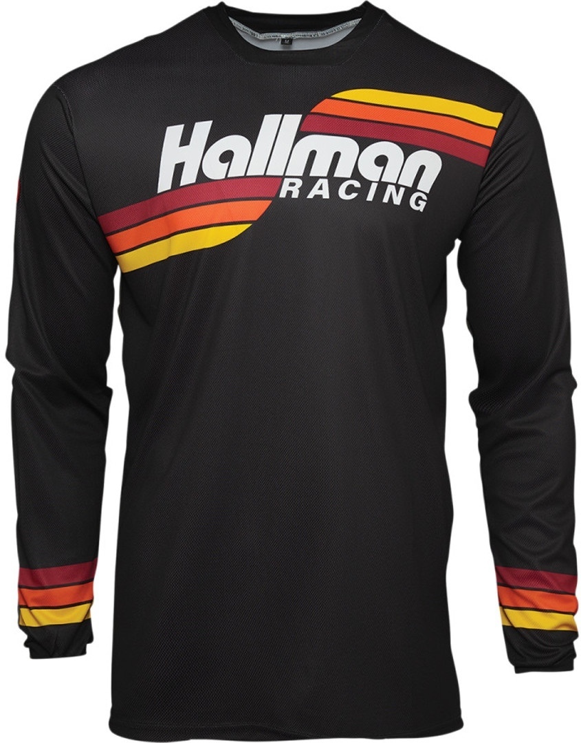Thor Hallman Collection Tres Motocross Jersey, black, Size 3XL, black, Size 3XL