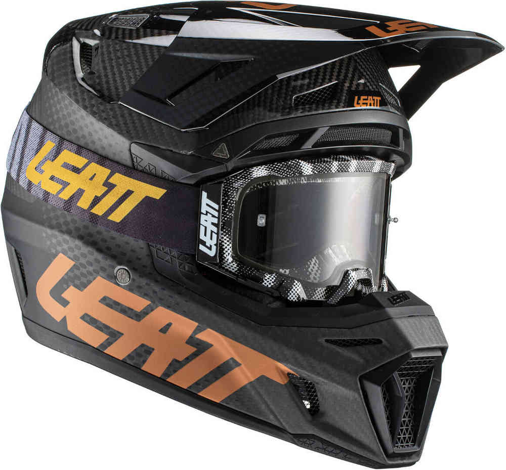 Casque de moto sale cross avec lunette