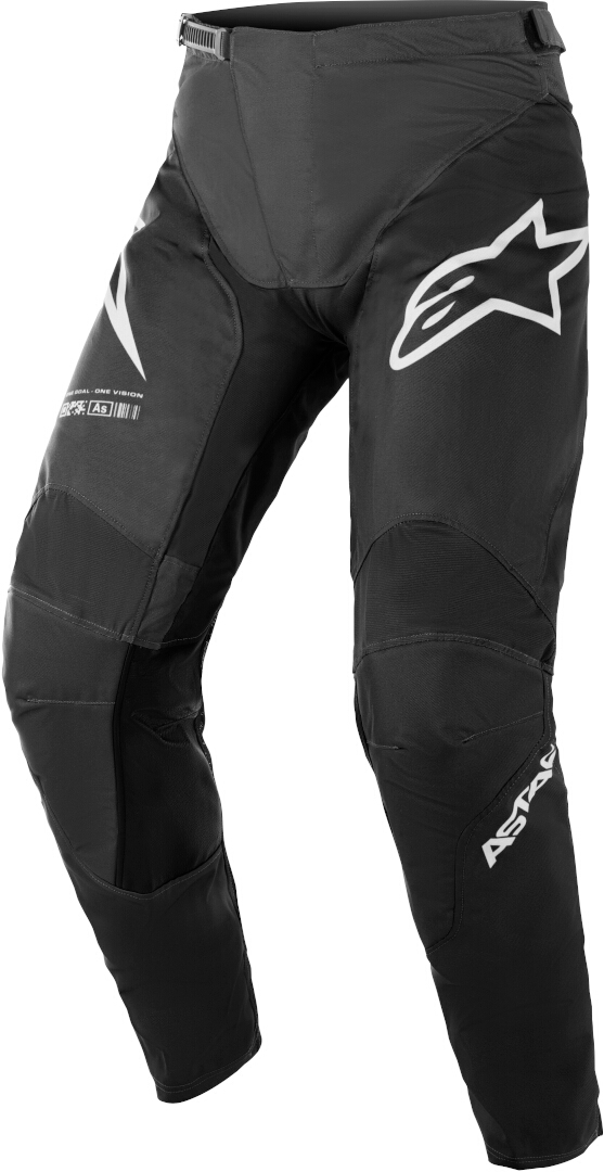 Alpinestars Racer Braap Motorcross Broek, zwart-wit, afmeting 36