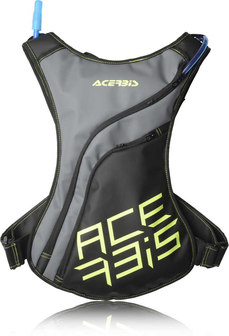 Acerbis Water Satuh Drink Bag, black-yellow, black-yellow, Size One Size