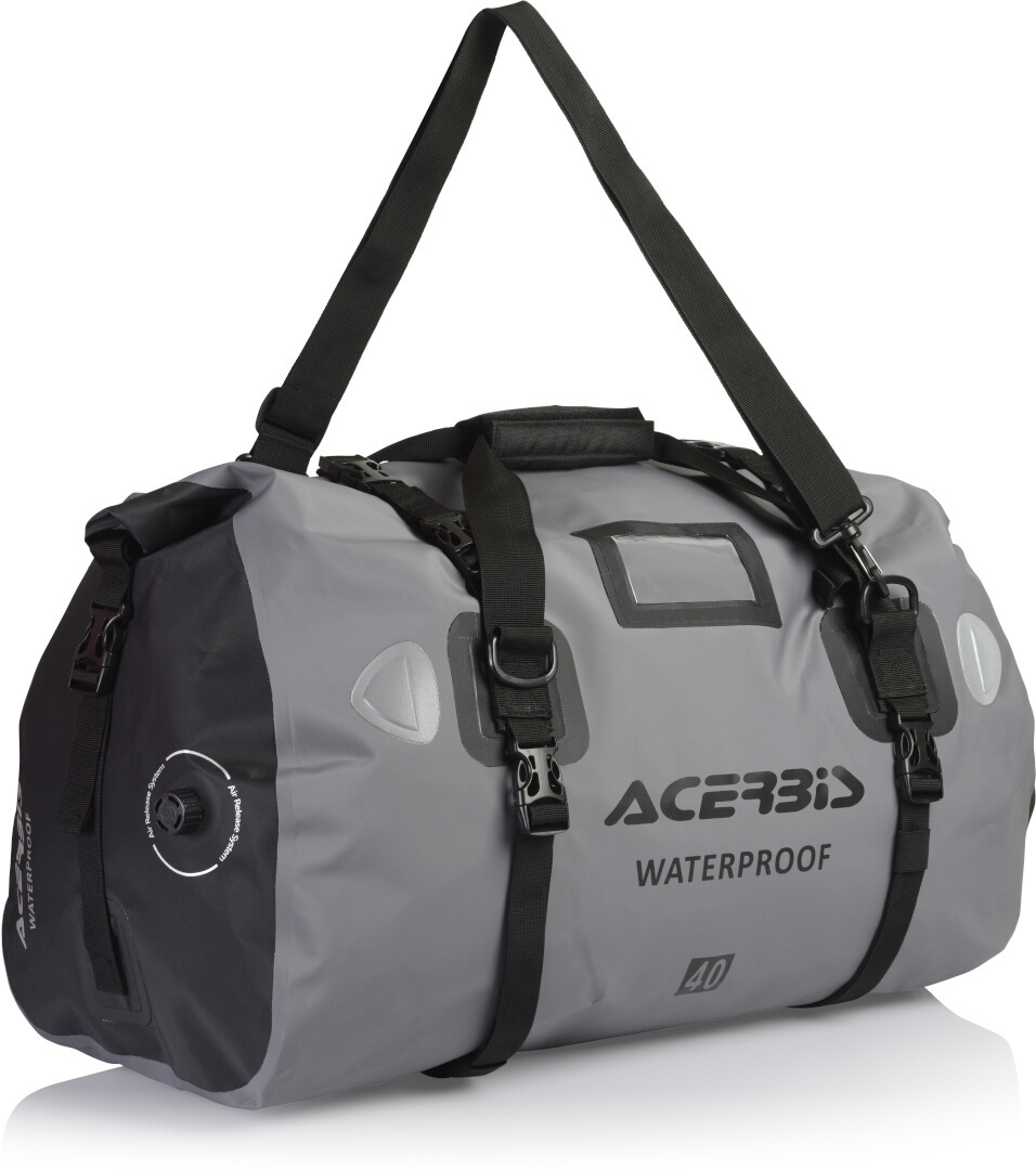 Acerbis X-Water 40L Tasche, schwarz-grau, Größe 31-40l, schwarz-grau, Größe 31-40l