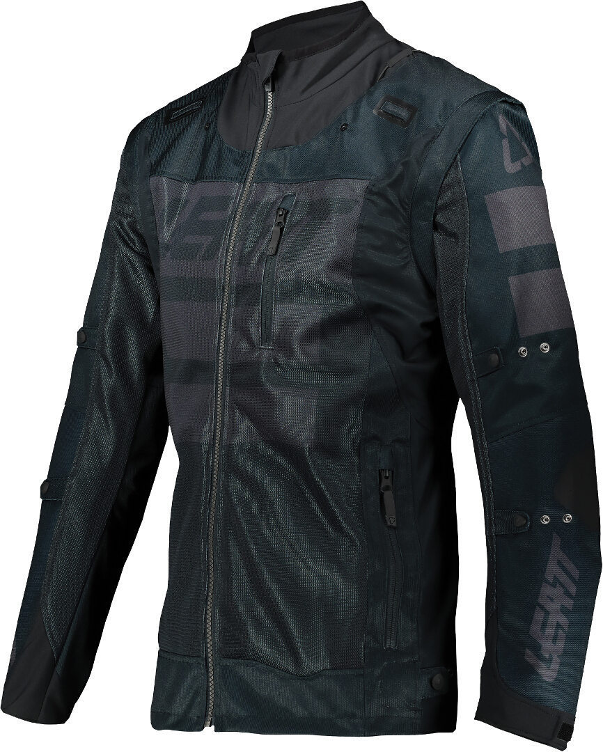 Leatt Moto 4.5 X-Flow Veste Motocross, noir, taille L pour Hommes