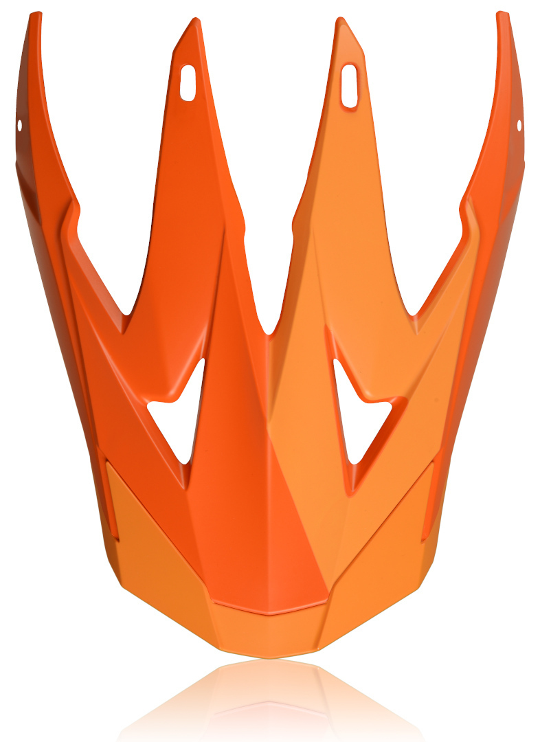 Acerbis X-Racer VTR Helmet Peak, orange, orange, Size One Size