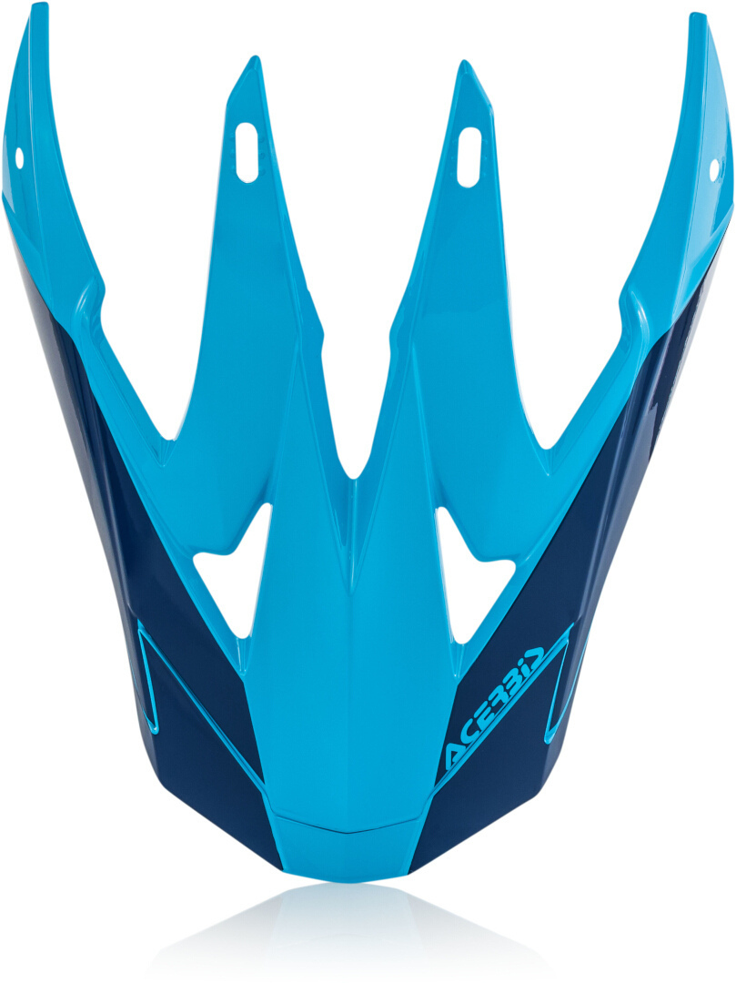 Acerbis X-Racer VTR Helmet Peak, blue, blue, Size One Size
