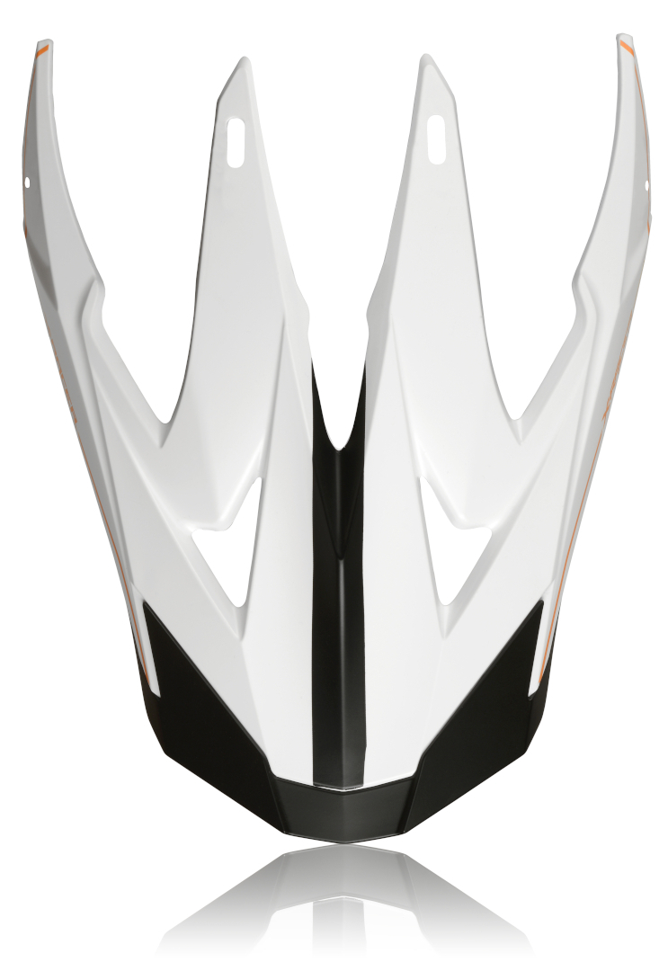 Image of Acerbis X-Racer VTR Picco del casco, nero-bianco