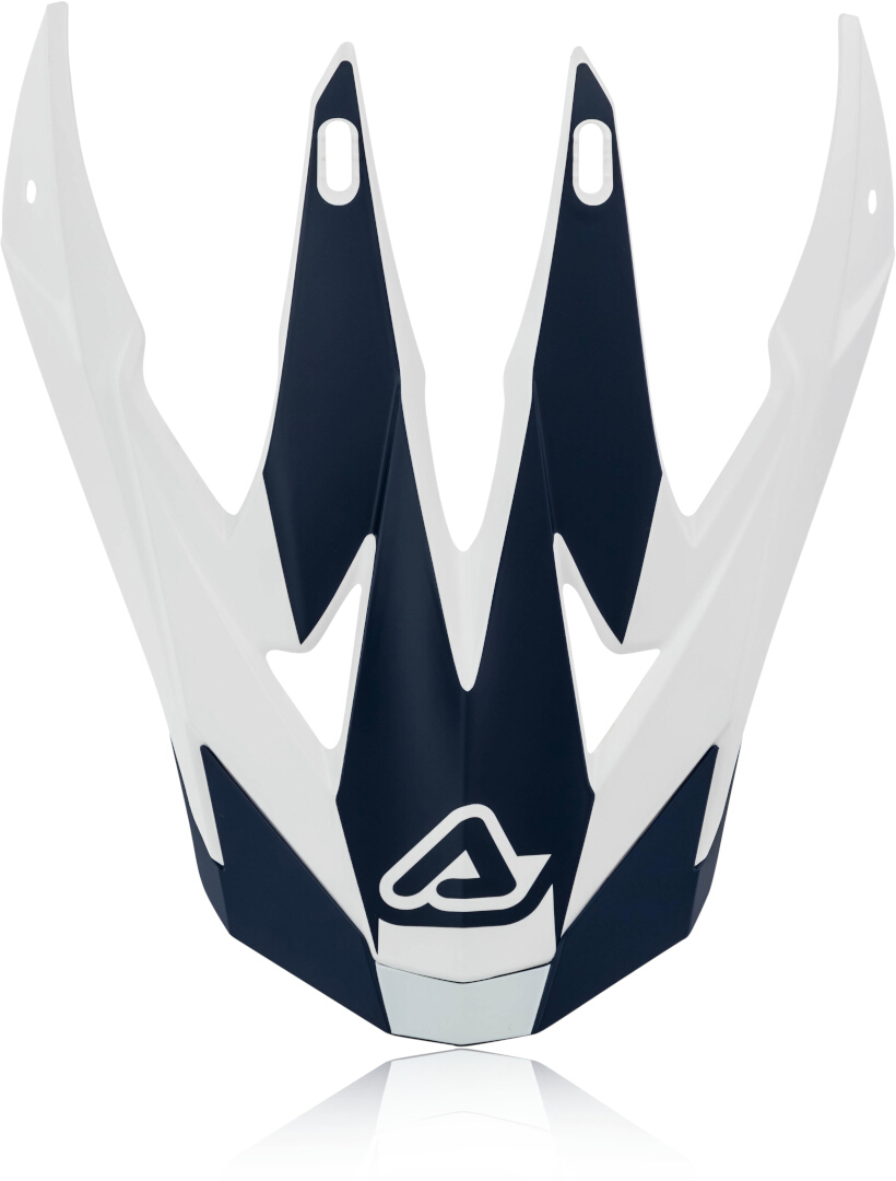 Acerbis X-Racer VTR Helmet Peak, white-blue, white-blue, Size One Size