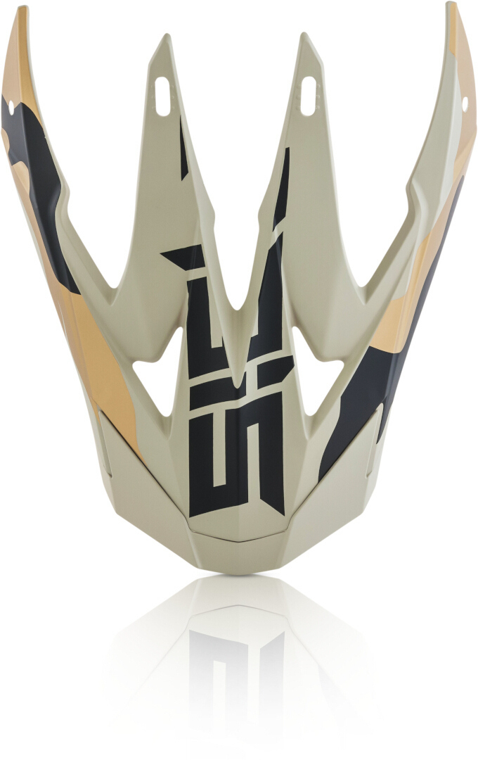 Acerbis X-Racer VTR Helmet Peak, brown, brown, Size One Size