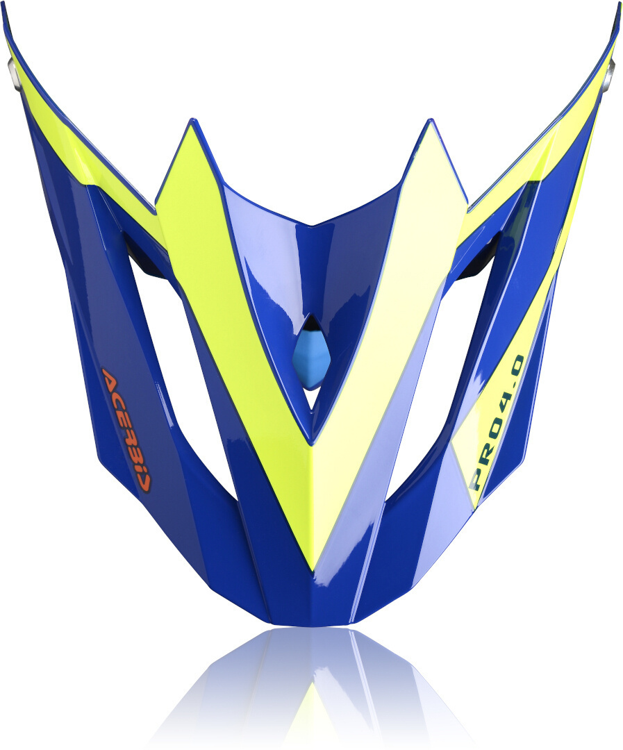 Acerbis Profile 4 Helmet Peak, blue-yellow, blue-yellow