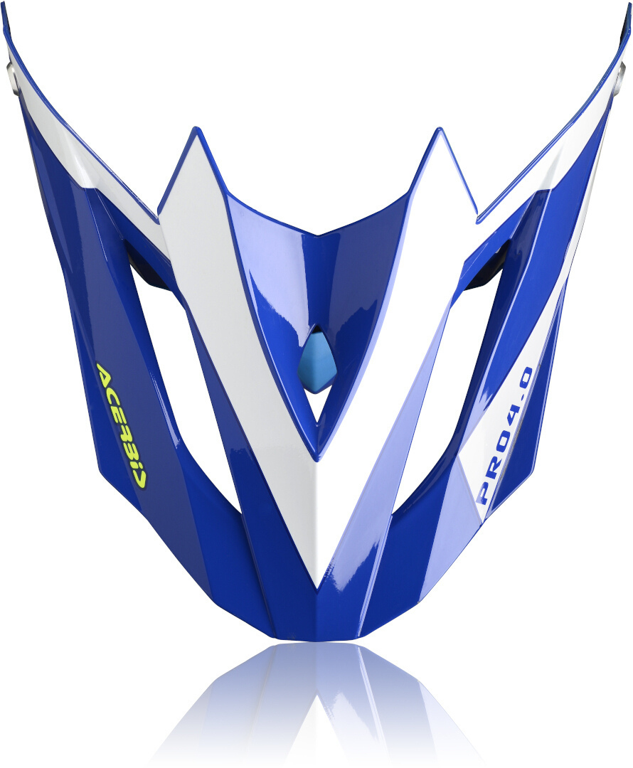 Image of Acerbis Profile 4 Picco del casco, bianco-turchese-blu