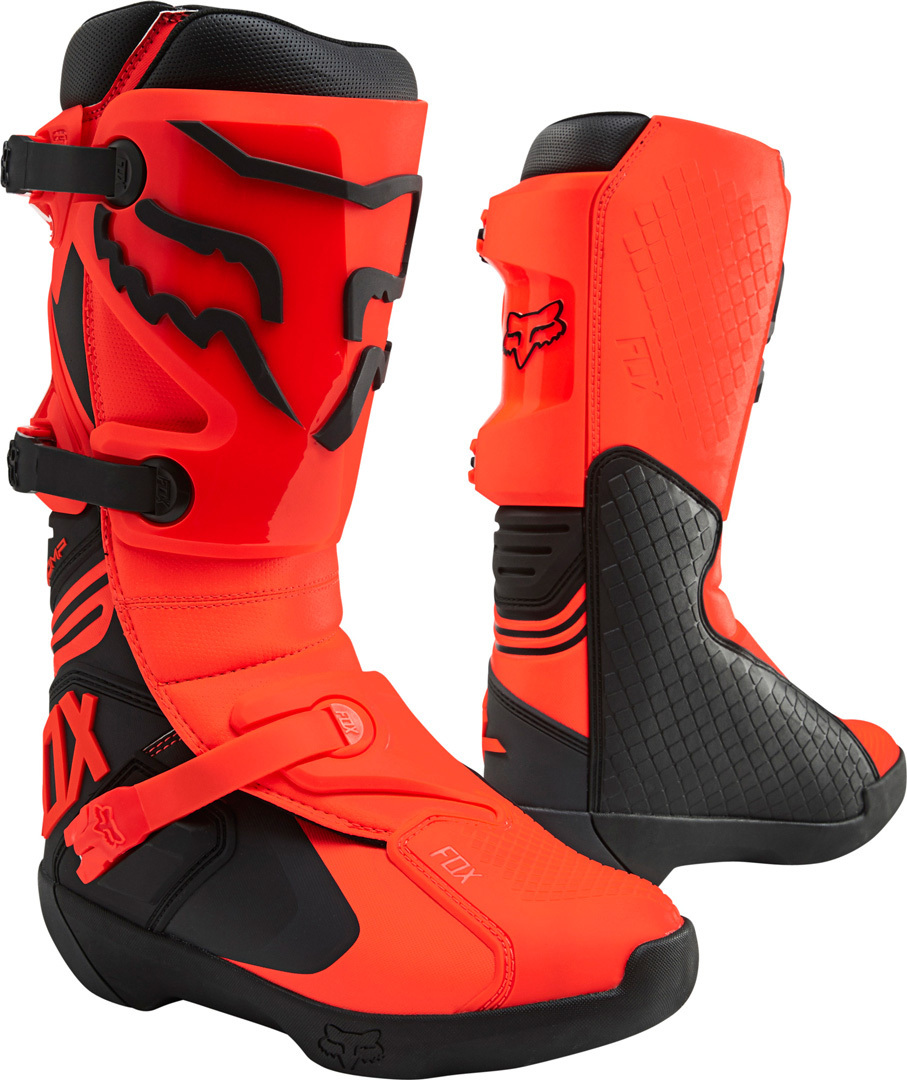 FOX Comp Motocross Boots, orange, Size 47 48, orange, Size 47 48