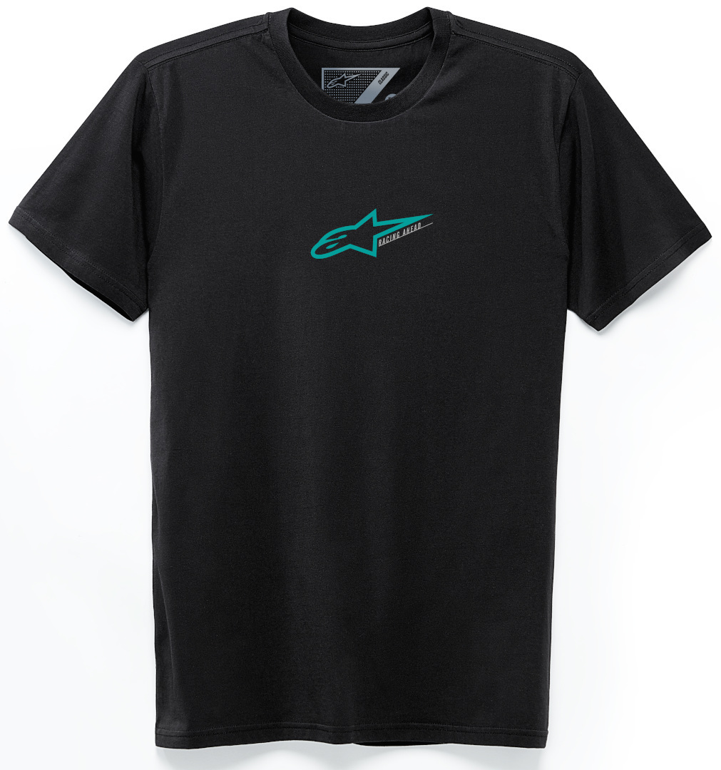 Alpinestars Race Mod T-shirt, zwart-blauw, afmeting S