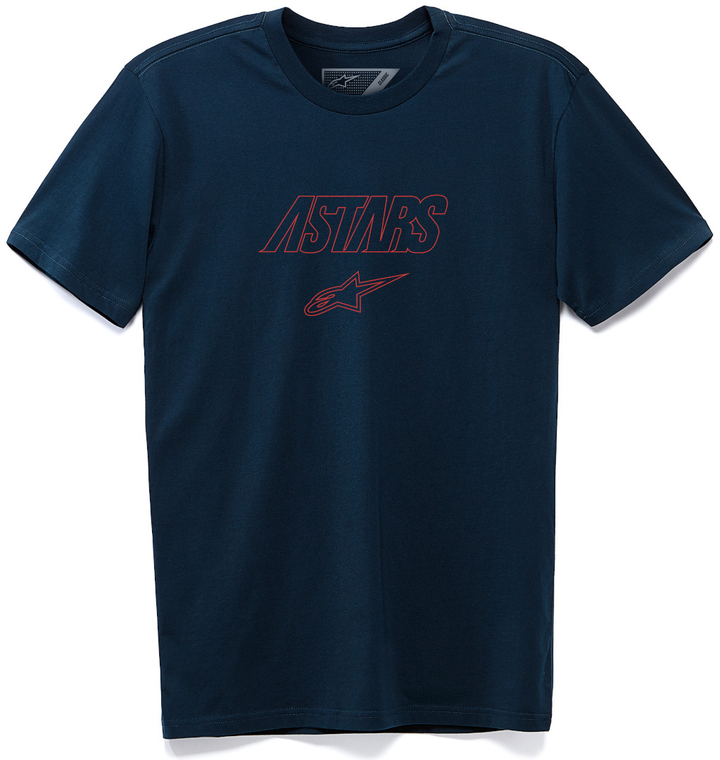 Alpinestars Fineline T-shirt, rød-blå, størrelse S