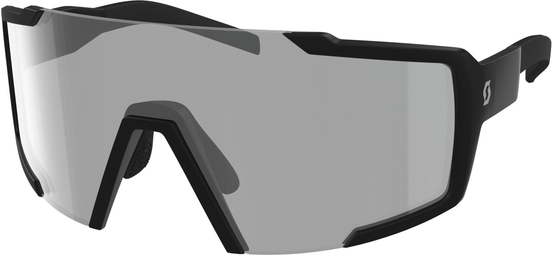 Scott Shield LS Sunglasses, black-grey, black-grey, Size One Size