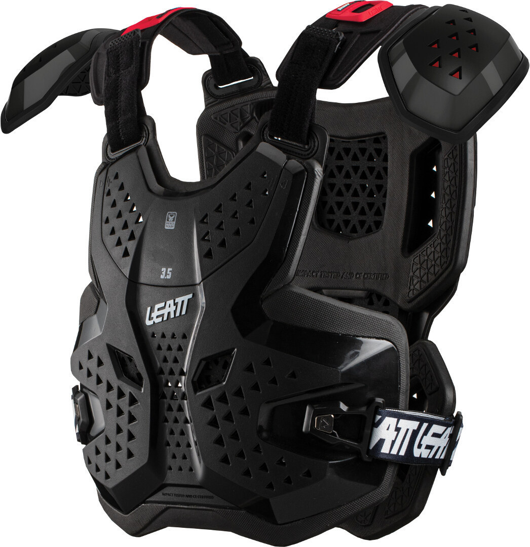 Leatt 3.5 Pro Chest Protector, black, Size 2XL, black, Size 2XL