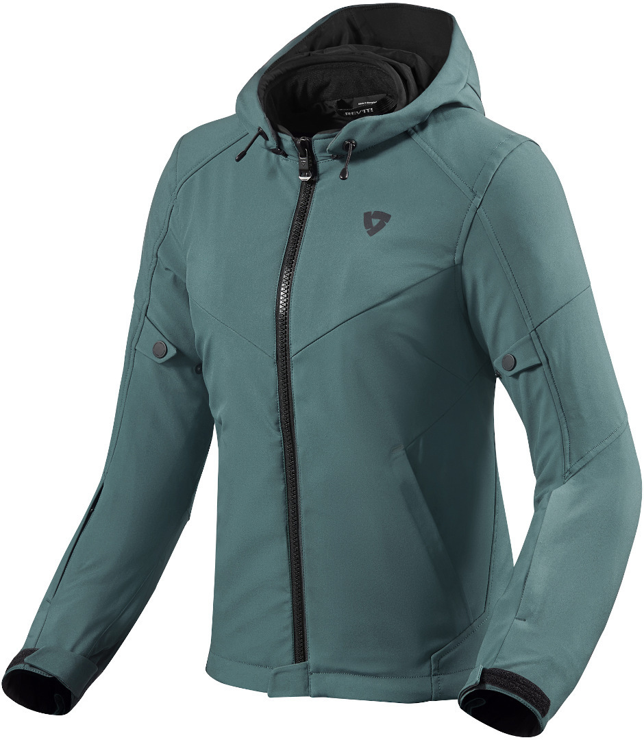 Revit Afterburn H2O Damer Motorcykel Textil Jacka, grön, storlek 40 för kvinnor
