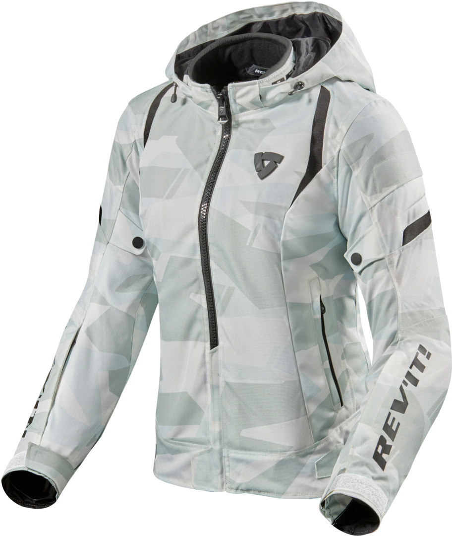 Revit Flare 2 Ladies Motorcykel Textil jacka, flerfärgad, storlek 40 för kvinnor