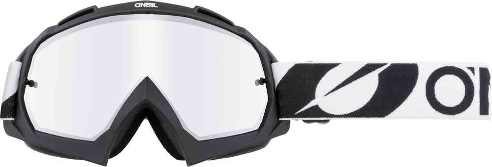Oneal B-10 Twoface Silver Mirror Motocross Goggles