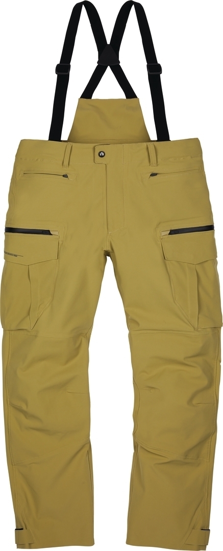 Icon Stormhawk WP Motorcycle Textile Pants, beige, Size 38, beige, Size 38