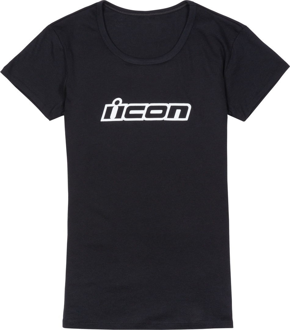 Icon Clasicon Ladies T-Shirt, black, Size L for Women, black, Size L for Women