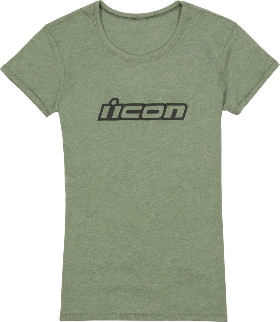 Icon Clasicon Ladies T-Shirt, green, Size XS for Women, green, Size XS for Women