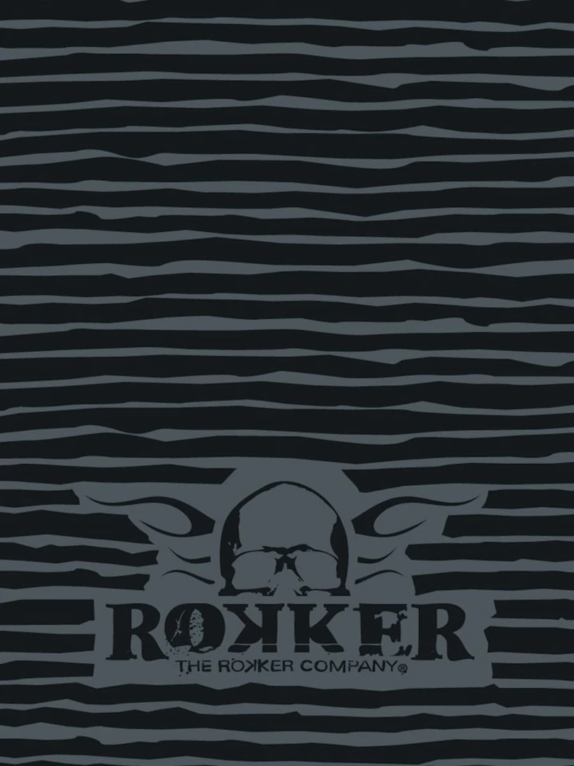 Rokker Stripes Multifunctional Headwear, black, black, Size One Size