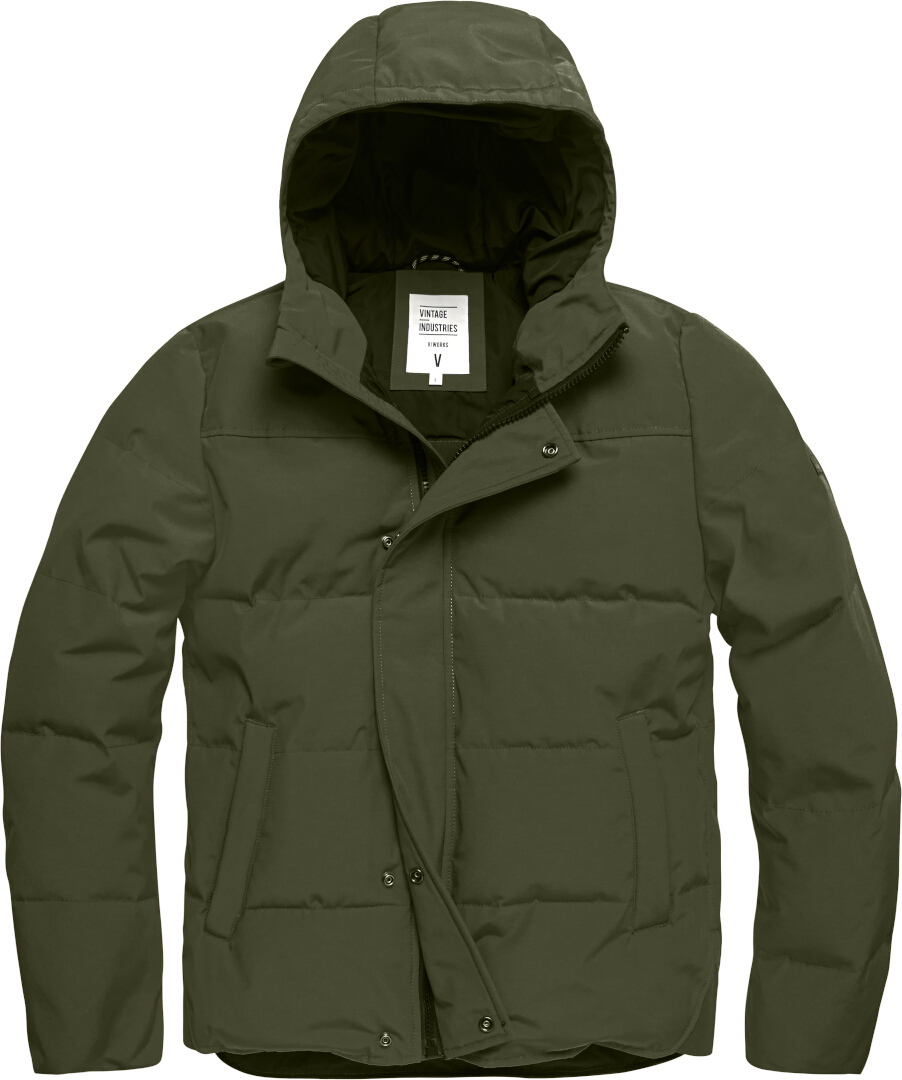 Vintage Industries Zander Jas, groen, afmeting M