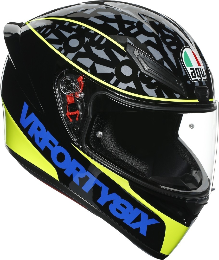 AGV K-1 Speed 46 Hjälm, flerfärgad, storlek 2XL