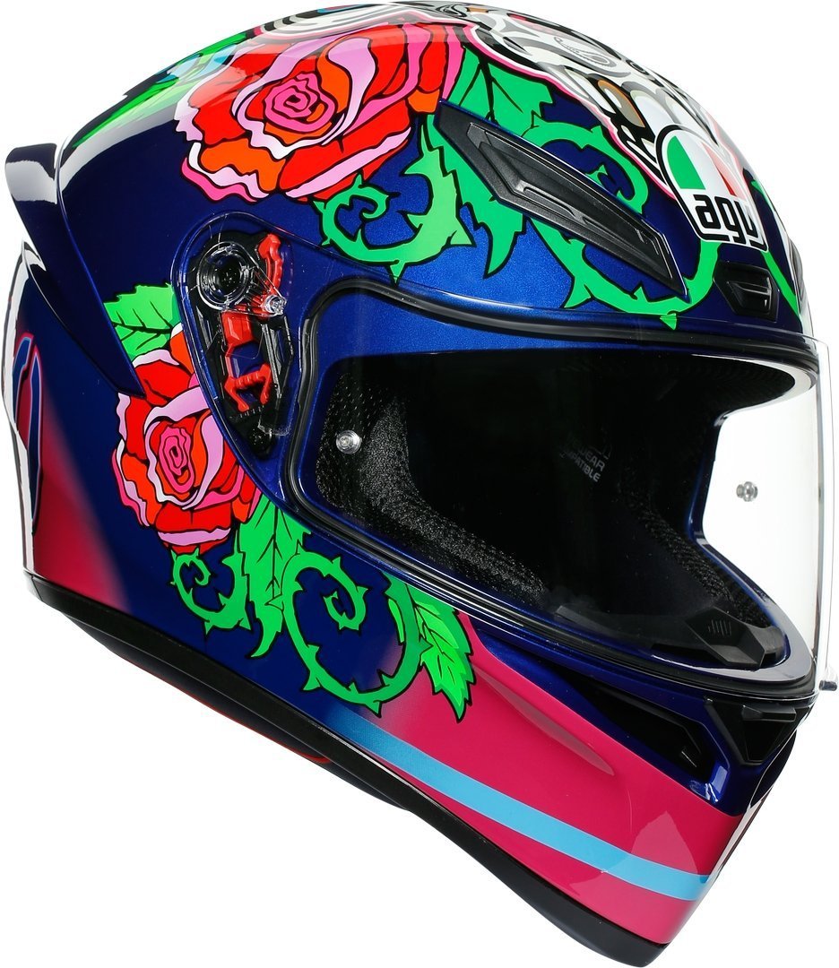 AGV K-1 Salom Hjälm, flerfärgad, storlek XS