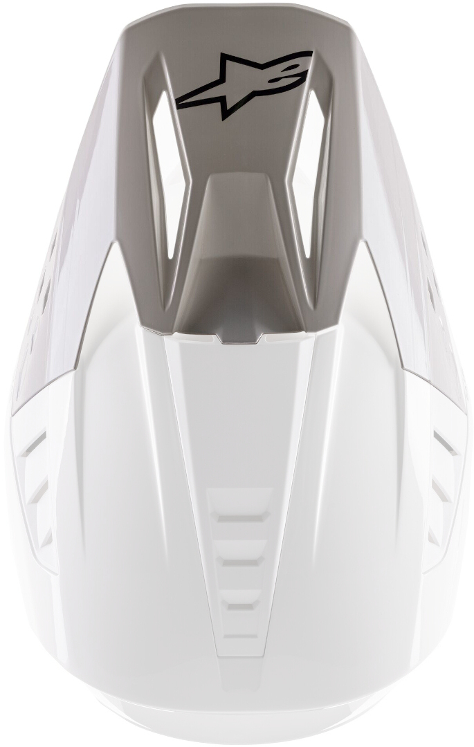 Alpinestars S-M5 Solid Helm Piek, wit