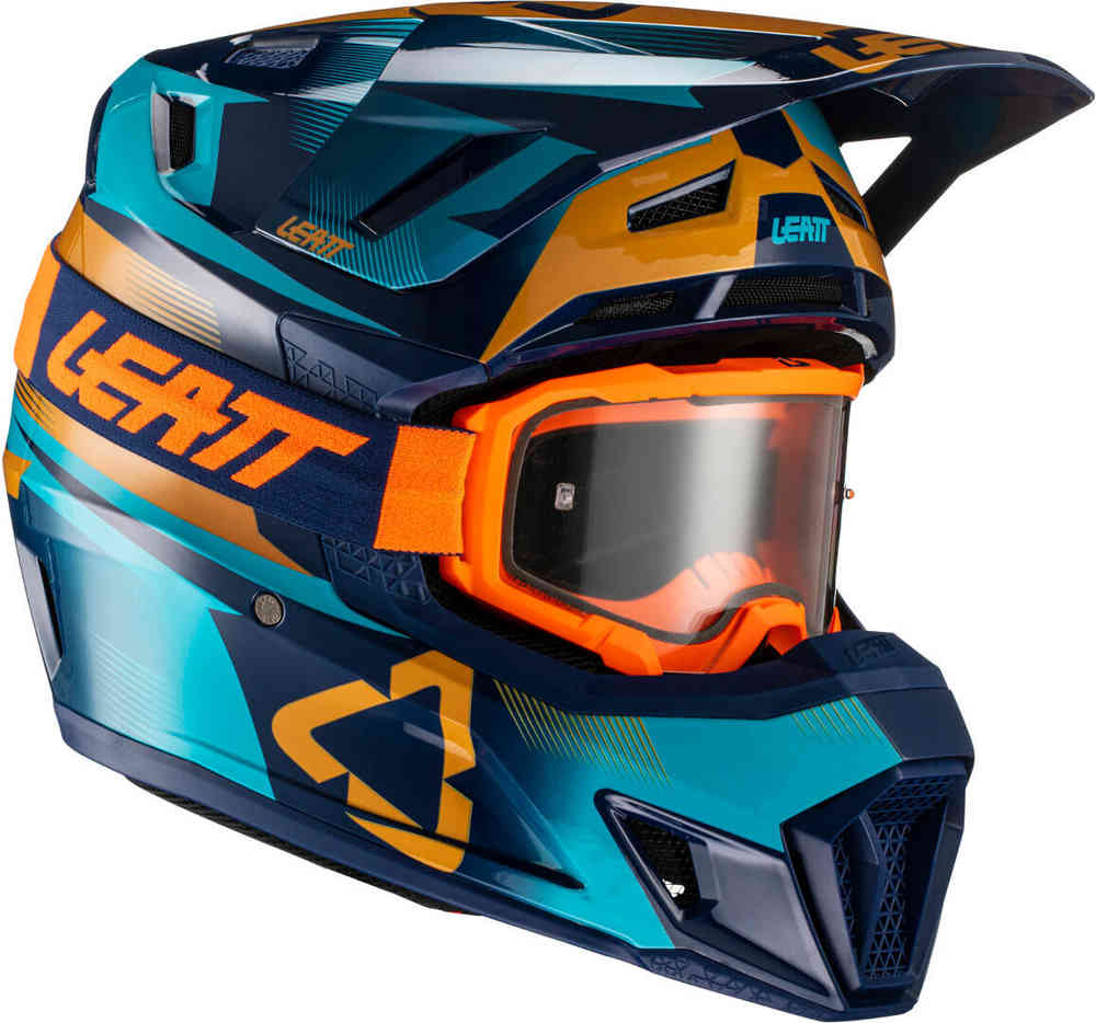 Leatt Moto 7.5 V21.3 Casco de con gafas - mejores precios FC-