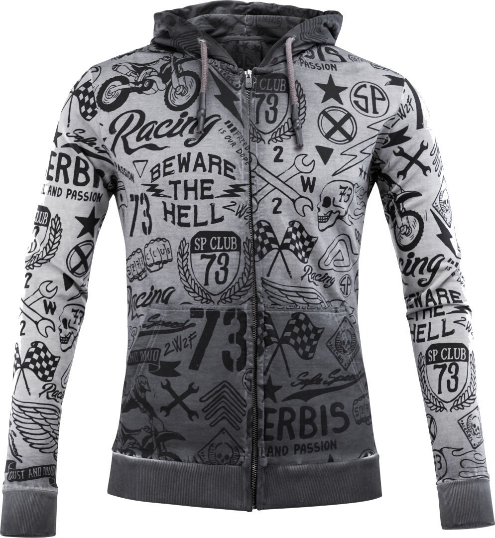 Acerbis Street SP Club Hoodie, grey, Size S, grey, Size S