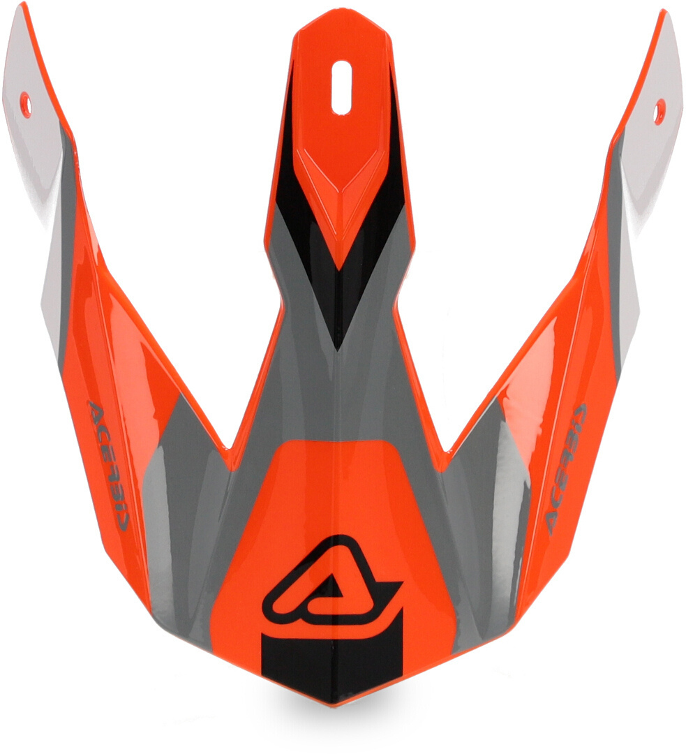 Acerbis Linear Helmet Peak, orange, orange, Size One Size
