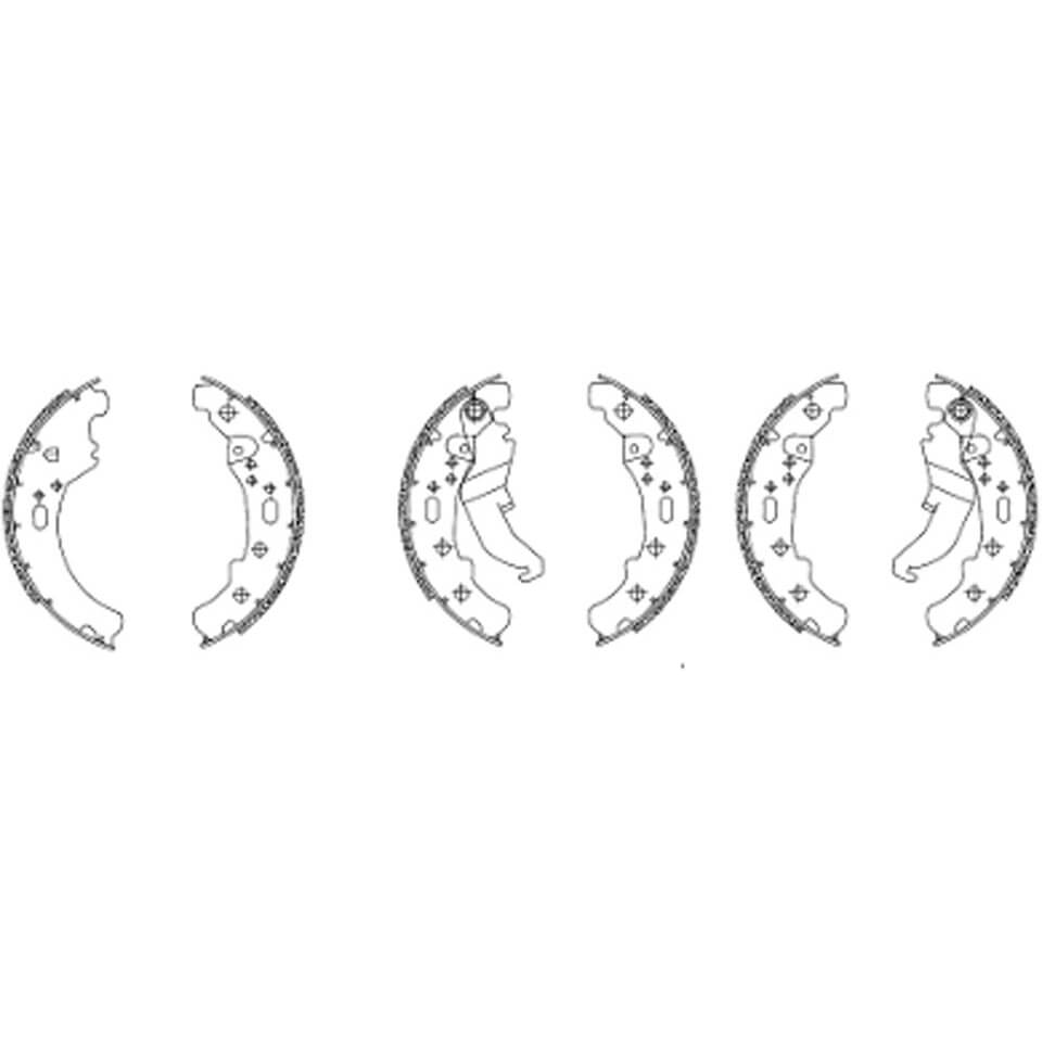 FERODO Brake shoe FSB 873 A