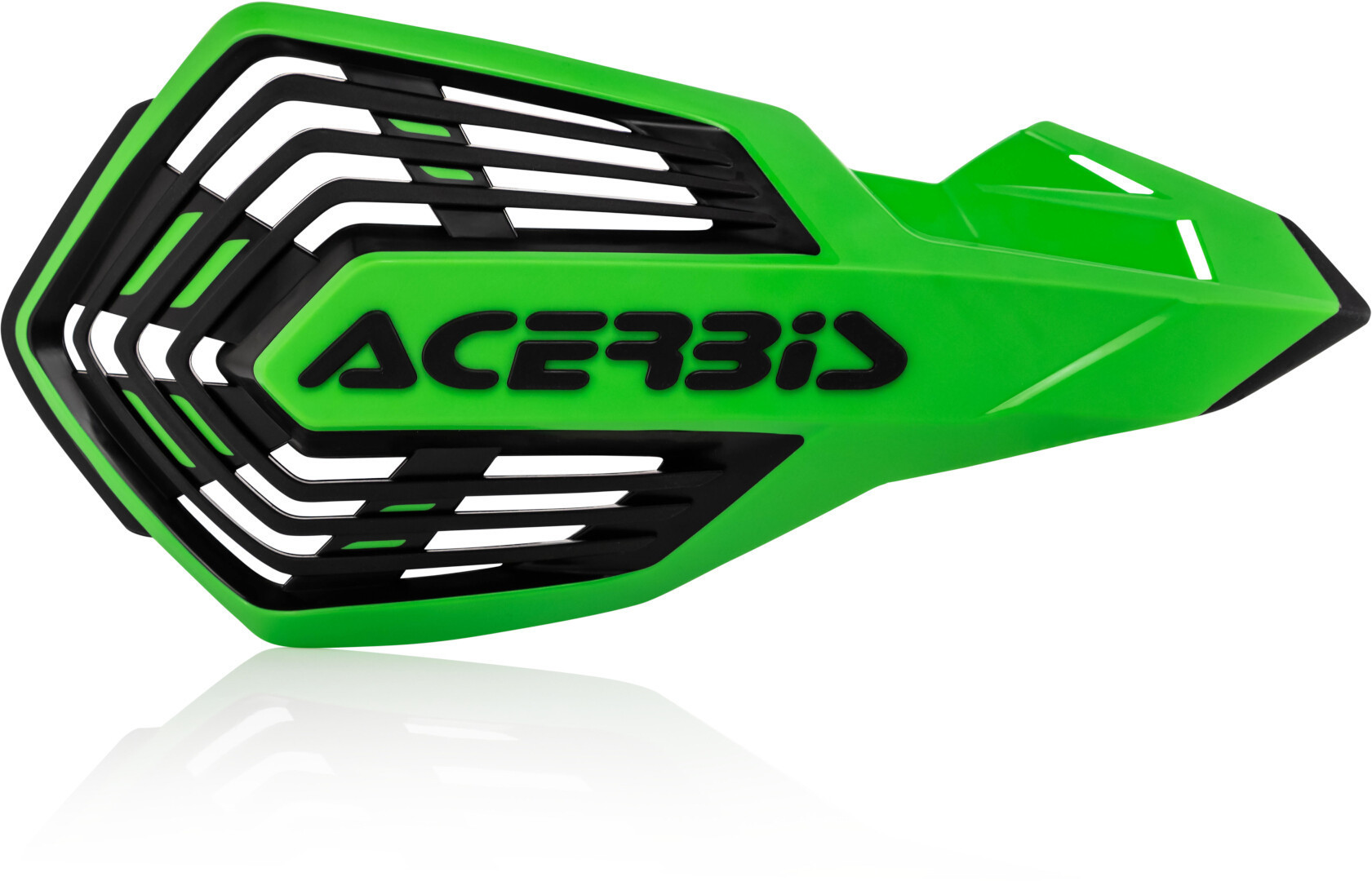 Acerbis X-Future Hand Guard, black-green, black-green, Size One Size