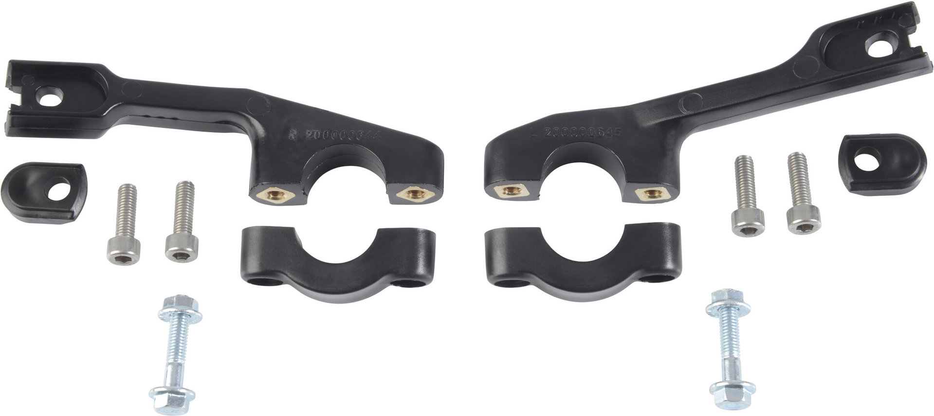 Acerbis X-Future Mounting Kit, black, black, Size One Size
