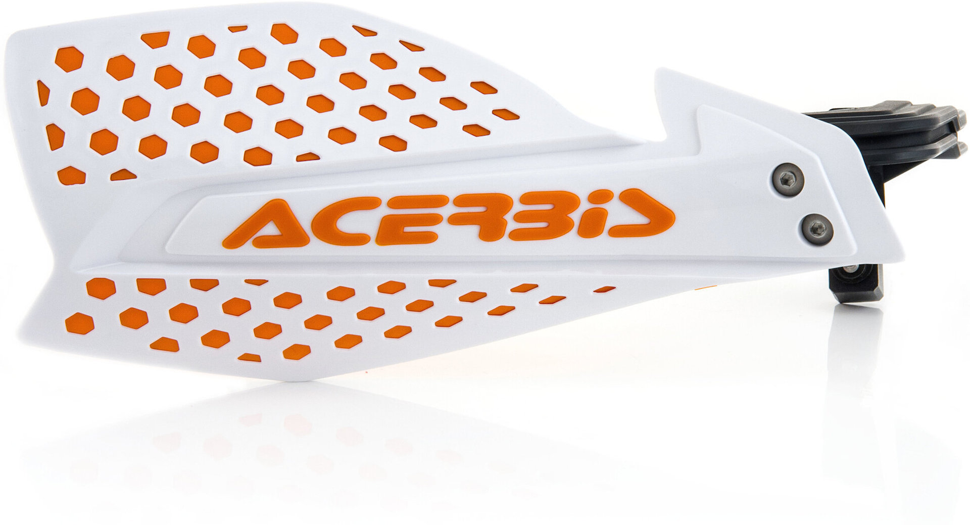 Acerbis X-Ultimate Hand Guard, white-orange, white-orange, Size One Size