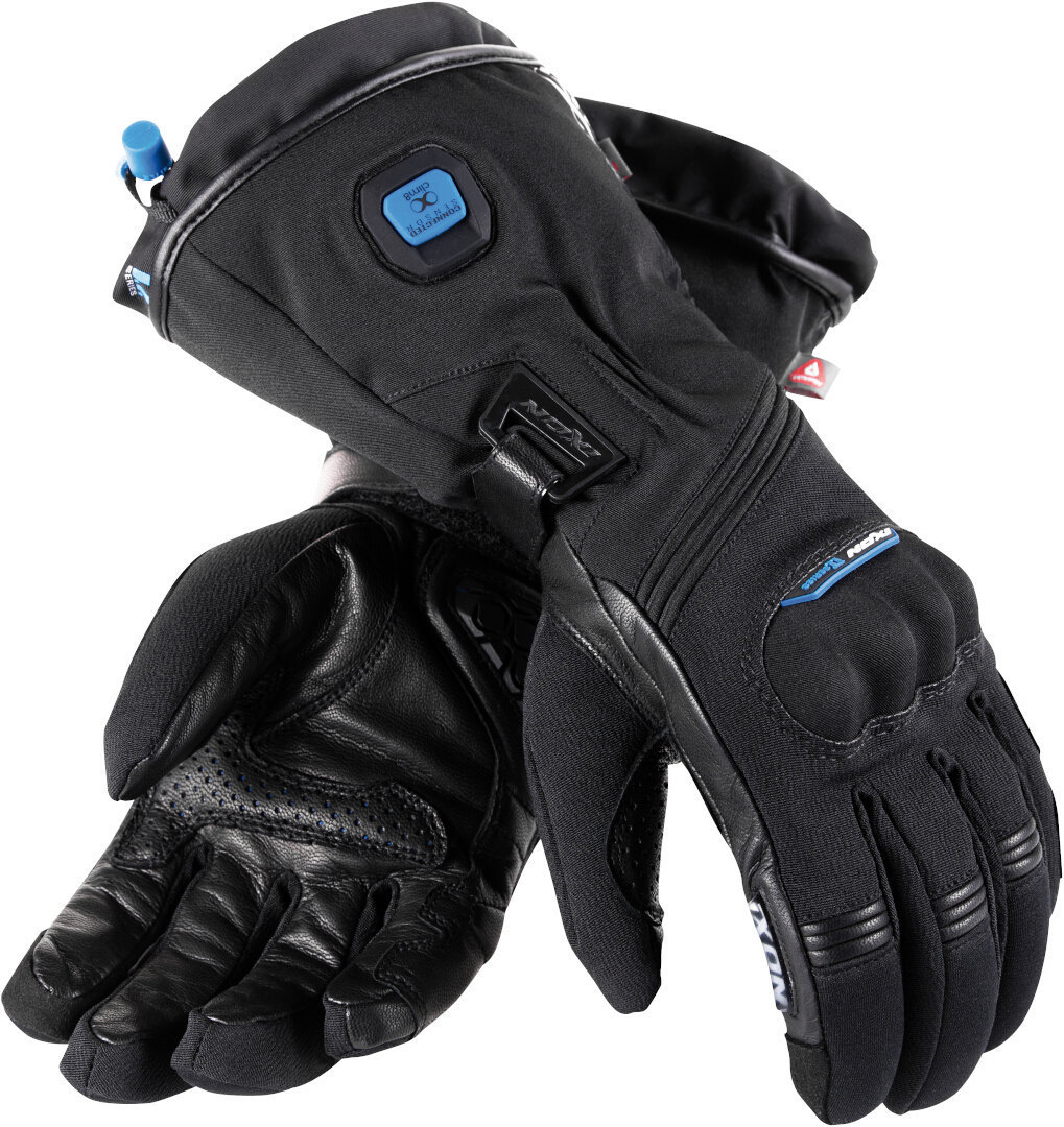 Ixon IT Yate Evo Heatable Motorcycle Gloves, black, Size 3XL, black, Size 3XL
