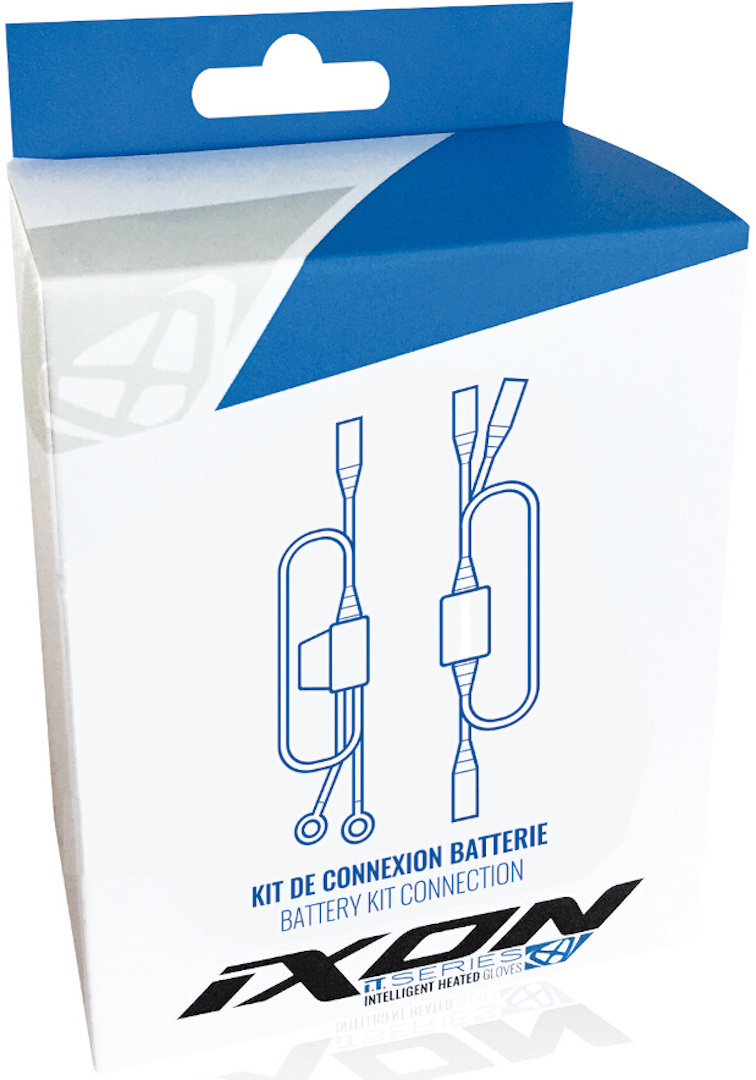 Ixon IT Motorcycle Battery Connector Kit, black, black