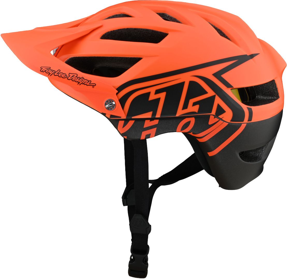 Image of Troy Lee Designs A1 Drone Casco da bicicletta, rosso, dimensione M L