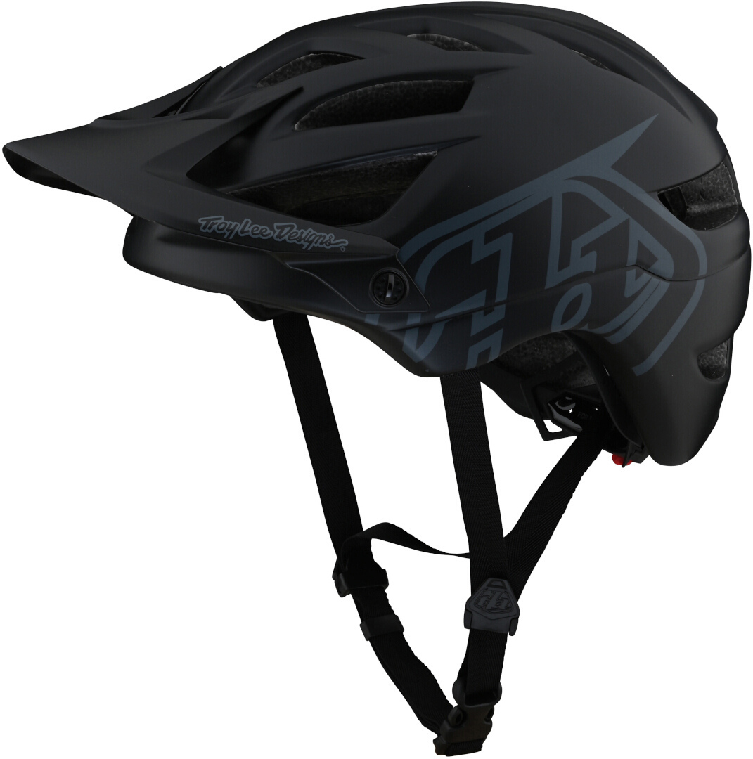 Image of Troy Lee Designs A1 Drone Casco da bicicletta, nero, dimensione M L