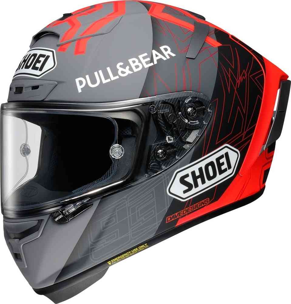 Shoei X-Spirit 3 MM93 Black Concept 2.0 Kask