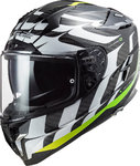 LS2 FF327 Challenger Flames Carbon Casco