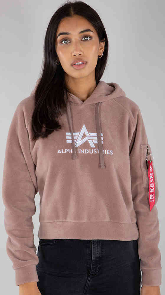 Alpha Industries Polar Fleece OS Felpa con cappuccio da donna
