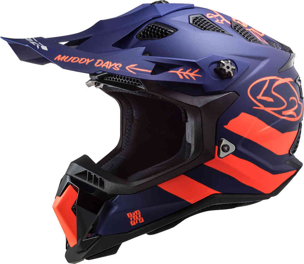 LS2 MX700 Subverter Evo Cargo Шлем мотокросса